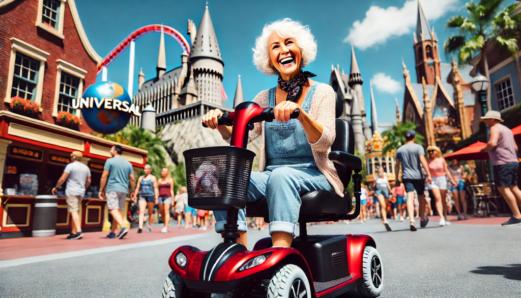 Best Universal Orlando Mobility Scooter ECV Rental Company